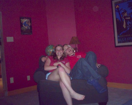 Girl on the right is the... one I've spoken of.