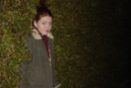 me hiding in the bushes :P