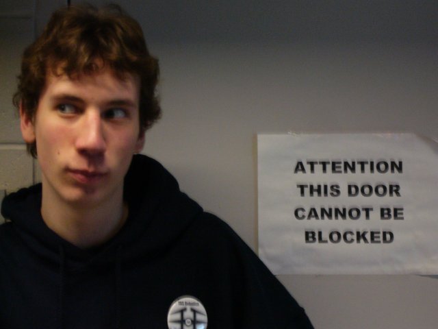 and had a brush with the law