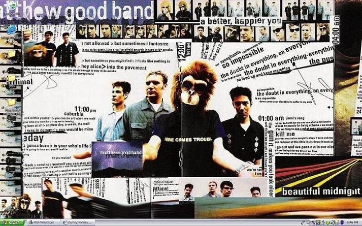Just a bunch of scanned Beautiful Midnight booklet pics meshed into one.