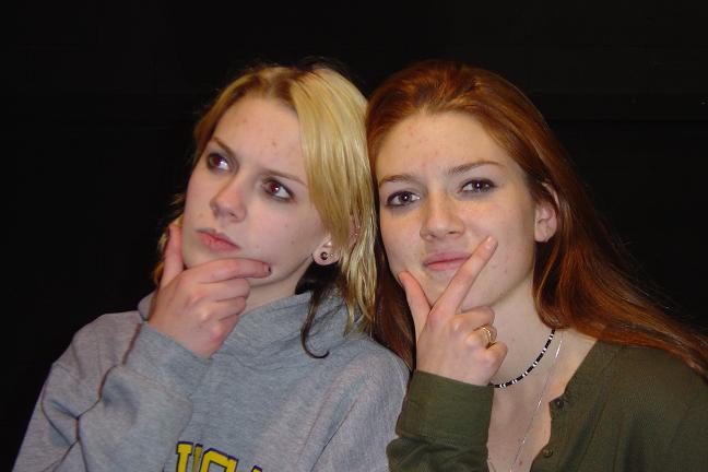 AT ACTING!!!!
<br />thanks to jeff for takin the pic! :)
