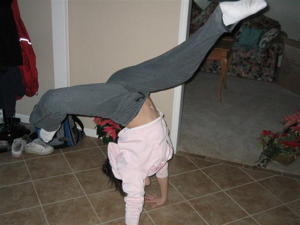 Me in the middle of a back-walkover.