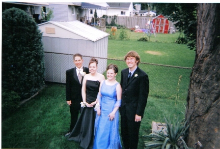 before prom, im in the blackish dress