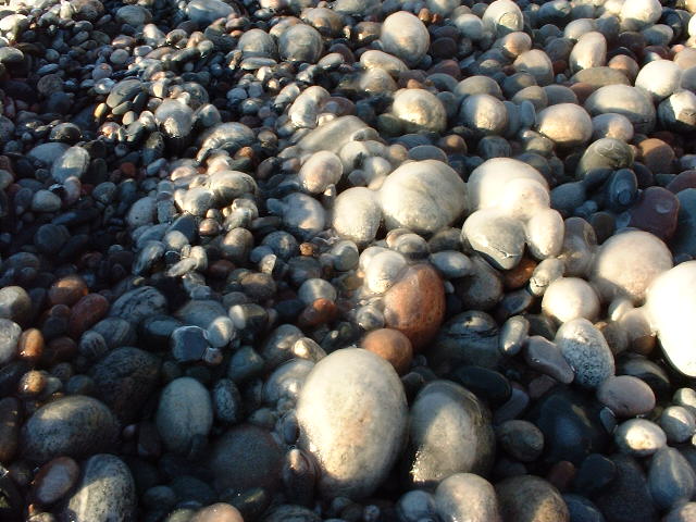 glazed cobbles